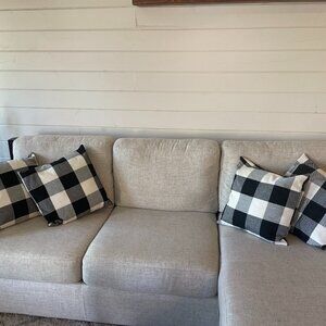 Black and White Throw Pillows